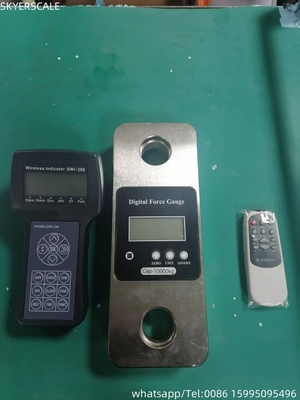 Wireless Tension Load Cell Crane Hanging Scales 10000kg Di Pabrik Pelabuhan Laut