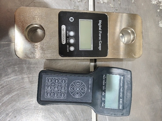 Wireless Tension Load Cell Crane Hanging Scales 10000kg Di Pabrik Pelabuhan Laut