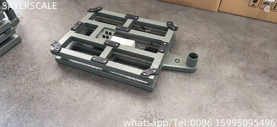 Skala Timbang Digital Bangku Baja Ringan 40x50cm 200kg Dengan Sel Beban Zemic L6E3