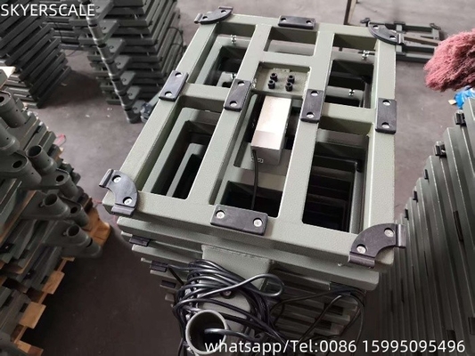 Industri Digital 500x400 mm 300kg Platform Skala Elektronik Lantai Skala Menimbang Skala Bangku