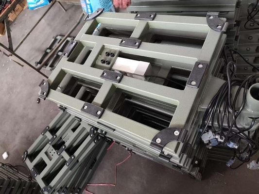 Industri Digital 500x400 mm 300kg Platform Skala Elektronik Lantai Skala Menimbang Skala Bangku