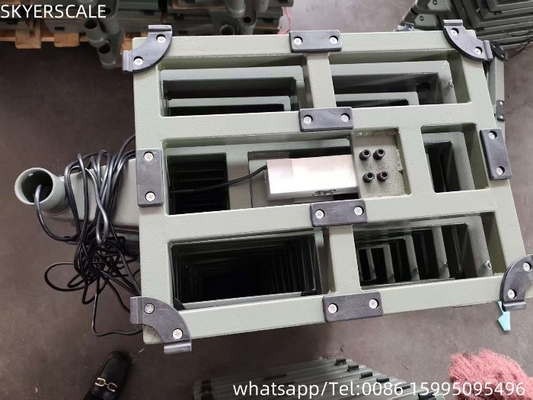 Industri Digital 500x400 mm 300kg Platform Skala Elektronik Lantai Skala Menimbang Skala Bangku