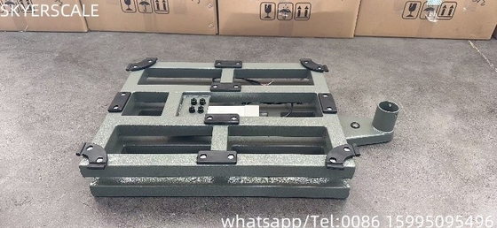 Industri Digital 500x400 mm 300kg Platform Skala Elektronik Lantai Skala Menimbang Skala Bangku