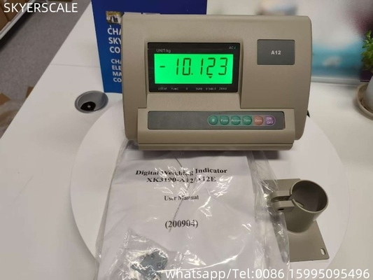 XK3190-A12 Indikator Tampilan Berat LCD Untuk Skala Platform Timbang Digital