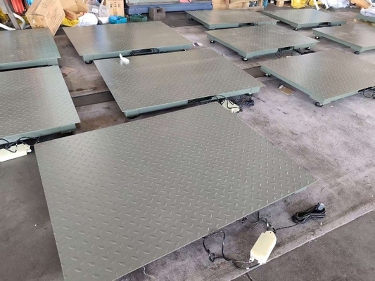 Timbangan platform baja karbon 0,8x 1,2 m 2t