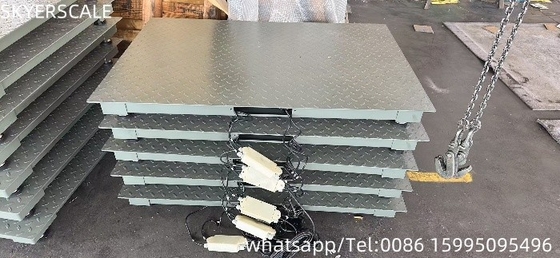 Mengirim skala lantai industri 3ton 1,2x2m