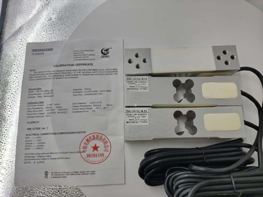 Sertifikat Zemic L6E 100kg OIML untuk timbangan digital