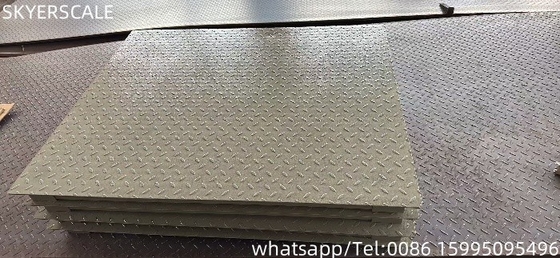 Timbangan lantai industri 1.2x2m Dengan beban nominal 3000 kg Dan tampilan LED / LCD
