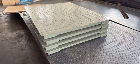 Timbangan lantai industri 1.2x2m Dengan beban nominal 3000 kg Dan tampilan LED / LCD