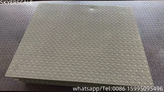 Skala berat platform 0.8x1.2m 2000kg dengan indikator berat XK3190 A23P dengan printer massal