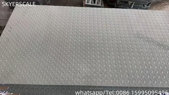 Skala berat platform 0.8x1.2m 2000kg dengan indikator berat XK3190 A23P dengan printer massal