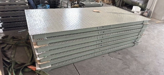 Skala berat platform 0.8x1.2m 2000kg dengan indikator berat XK3190 A23P dengan printer massal