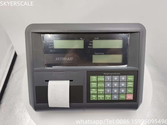 Opsional Perhitungan atau Penghitungan Plastik Housing Yaohua Menimbang Indikator Dengan 1-4 Load Cell Connection