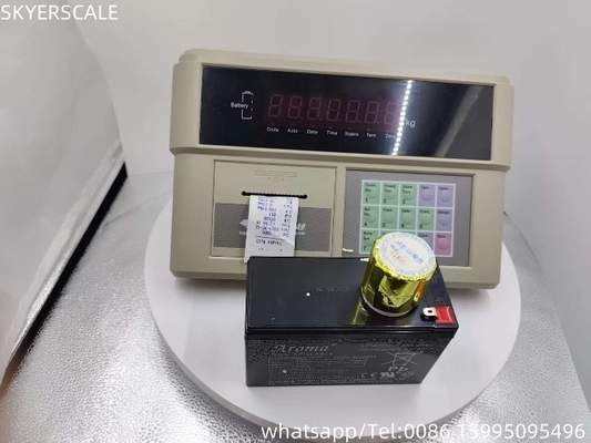Menimbang Indikator Monitor Plastik YAOHUA XK3190-A9P Dibangun Di Printer Untuk Skala Truk