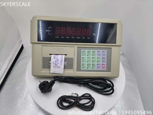 Menimbang Indikator Monitor Plastik YAOHUA XK3190-A9P Dibangun Di Printer Untuk Skala Truk