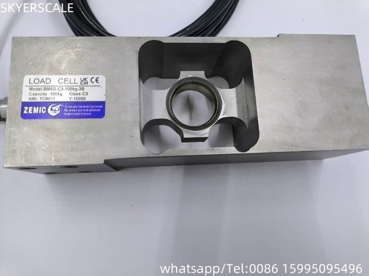 BM6G 100kg ~ 500kg load cell ZEMIC sensor titik tunggal OIML NETP force transducer untuk timbangan elektronik