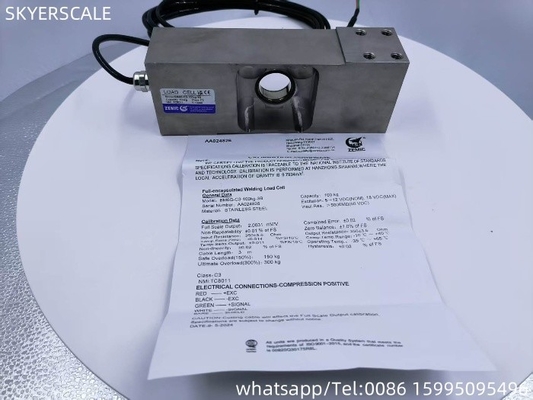 BM6G 100kg ~ 500kg load cell ZEMIC sensor titik tunggal OIML NETP force transducer untuk timbangan elektronik