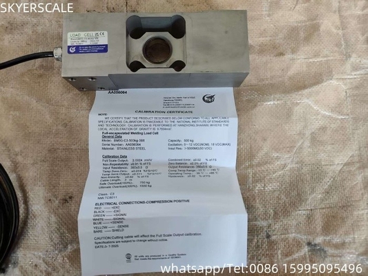 IP68 sel beban tahan air Baja tahan karat zemic BM6G 50kg 100kg 300kg 500kg Sel penimbang