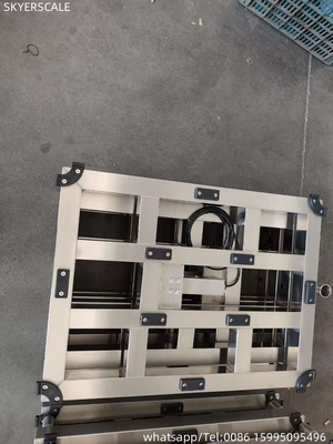 304 stainless steel 600x800mm Skala Berat Elektronik 500kg Platform Skala Bangku