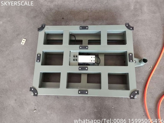 Baja Karbon Digital 50x50xm 500kg Platform Skala Bench Scale Dengan Indikator Menimbang A12E