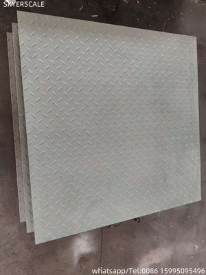 Skala Industri Baja Karbon 1.4x1.4m 5t Skala Lantai Elektronik