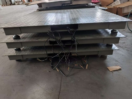 Skala Industri Baja Karbon 1.4x1.4m 5t Skala Lantai Elektronik
