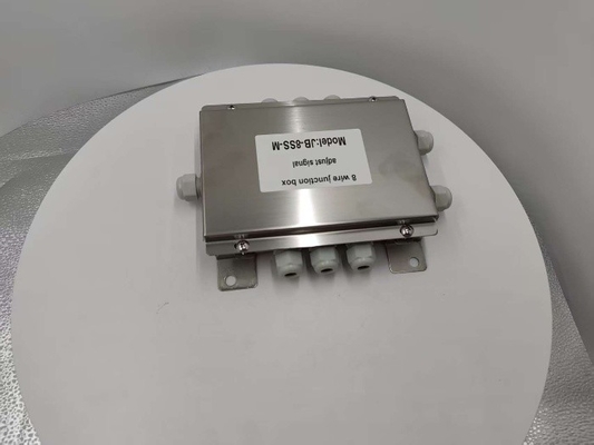 Stainless Steel 8 Line Adjust Signal Sum Box Connect 8pcs Load Cell Untuk Timbangan Truk