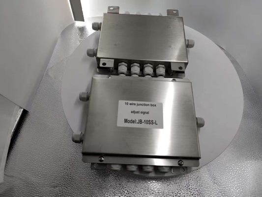 Waterproof Grade IP67 Stainless Steel Junction Box 10 Wire Untuk Weighbridge