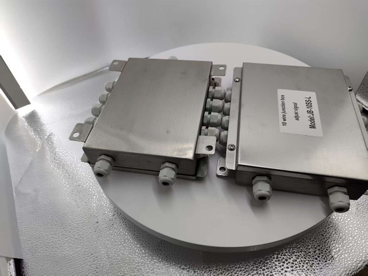 Waterproof Grade IP67 Stainless Steel Junction Box 10 Wire Untuk Weighbridge