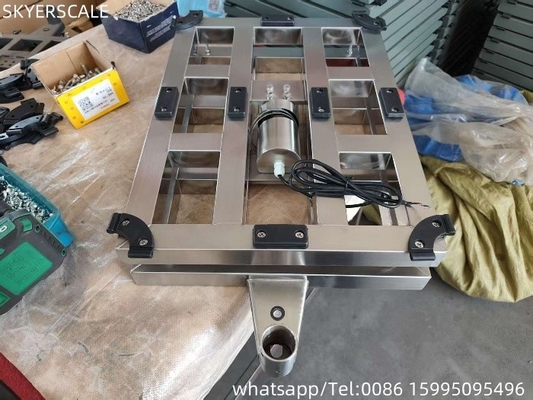 304 Baja tahan karat 80x80cm Bench Scale Skala platform tugas berat Inox 800kg