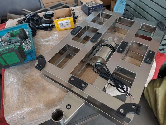 304 Baja tahan karat 80x80cm Bench Scale Skala platform tugas berat Inox 800kg