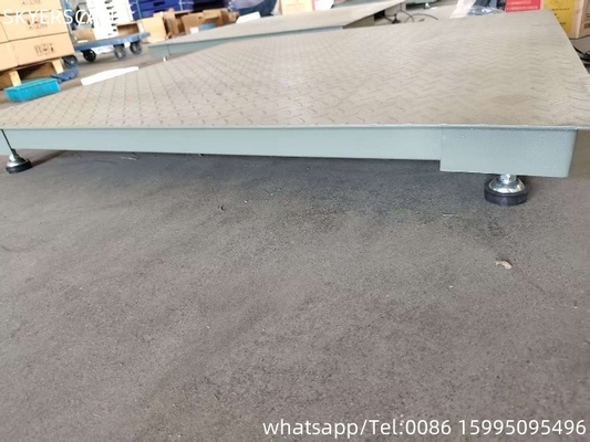 1.2x2m 3t Digital Industrial Carbon Steel Platform Lantai Skala