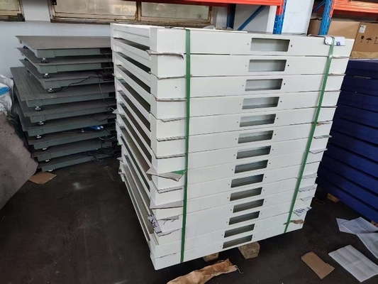 0.9x1.5m 2t Platform Skala Baja Karbon Elektronik Timbang Skala Lantai Digital Industri