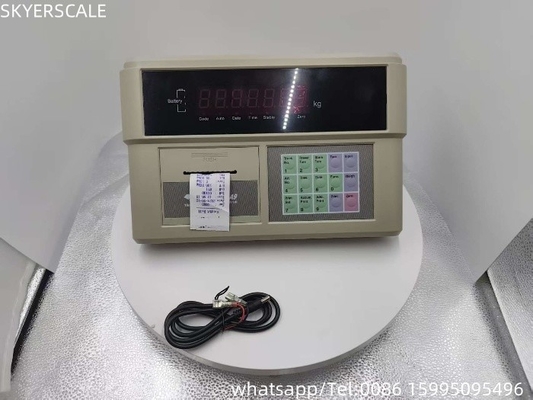Yaohua A9P Weighbridge Weighing Instrument dengan Printer Weighing Scale Indicator
