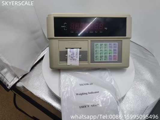 Yaohua A9P Weighbridge Weighing Instrument dengan Printer Weighing Scale Indicator