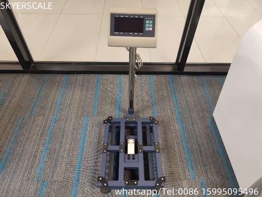 Digital Electronic Floor Bench Berat-Tugas Skala Peternakan dan Platform Medis untuk Menimbang