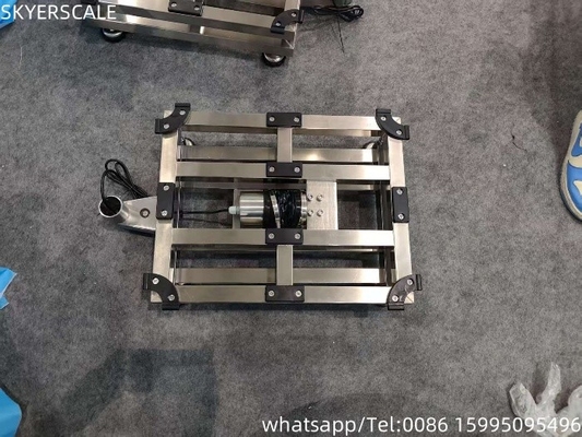 Pabrik 304 Full stainless steel 400x500mm 300kg Waterproof IP67 Platform Skala