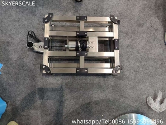 Pabrik 304 Full stainless steel 400x500mm 300kg Waterproof IP67 Platform Skala