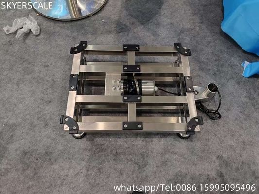 Pabrik 304 Full stainless steel 400x500mm 300kg Waterproof IP67 Platform Skala