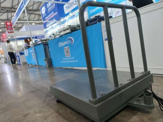 50x60cm Skala Bangku Bahan Baja Karbon + Piring kotak Panel Balance Skala Elektronik untuk 300 kg