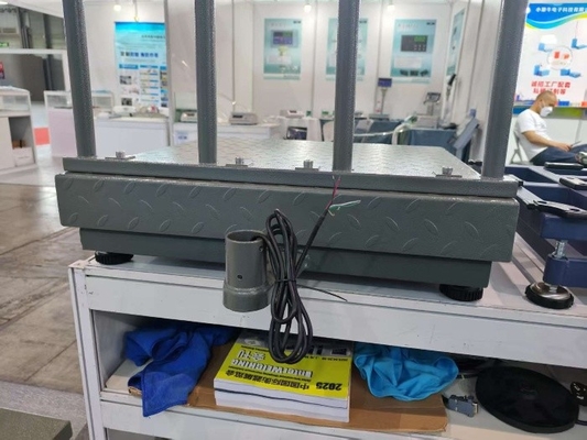 50x60cm Skala Bangku Bahan Baja Karbon + Piring kotak Panel Balance Skala Elektronik untuk 300 kg
