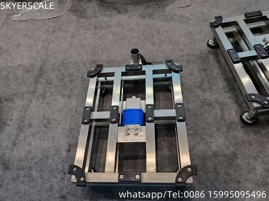500kgs Baja tahan karat 500x600mm Platform Skala Digital Bench Skala Berat