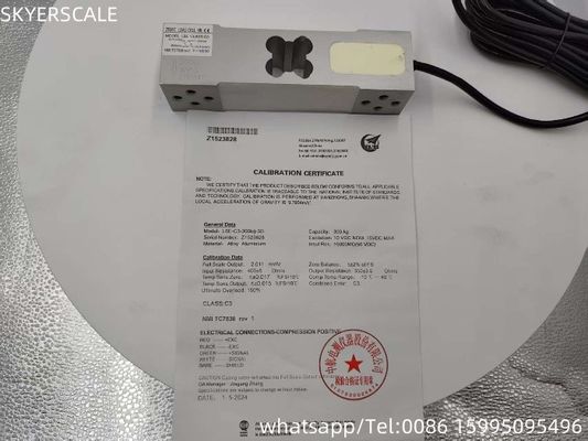 300 Kg ZEMIC L6E C3 Kelas Load Cell Weighing Sensor Untuk Scale Transducer