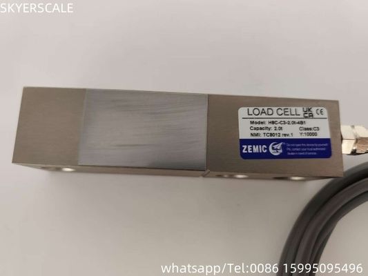 Skala Berat 2 Ton Zemic H8C C3 Kelas Shear Beam Load Cell