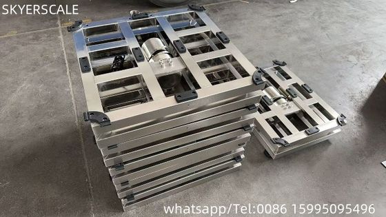 304 stainless steel presisi tinggi 450*600mm Range 300KG Skala berat elektronik