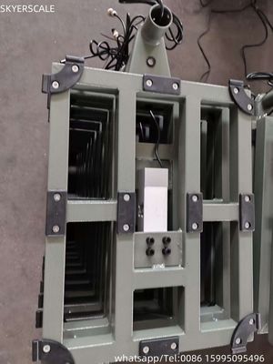 300 x 400mm Skala Platform Bangku Elektronik Perlindungan Overload Baja Karbon 100kg kapasitas