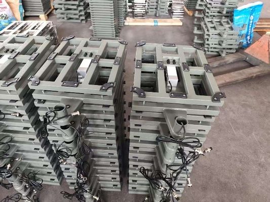 30*40cm Skala Bangku Bahan Baja Karbon dengan Panel Baja Rust Balance Elektronik Skala untuk 200 kg