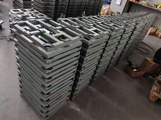 30*40cm Skala Bangku Bahan Baja Karbon dengan Panel Baja Rust Balance Elektronik Skala untuk 200 kg