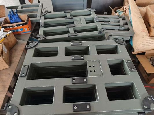 500x600 mm 300kg Karton Baja Platform Menimbang Skala Industri Berat Bangku Skala Dengan KELI UDA Atau Zemic L6G Load Cell