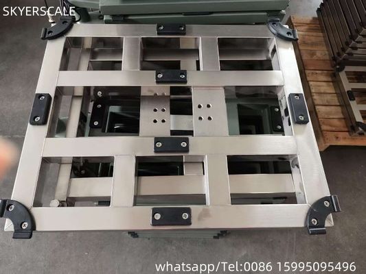 Berkualitas tinggi 600x700mm 600kg Bank Elektronik Stainless Steel tahan air Skala Platform Digital